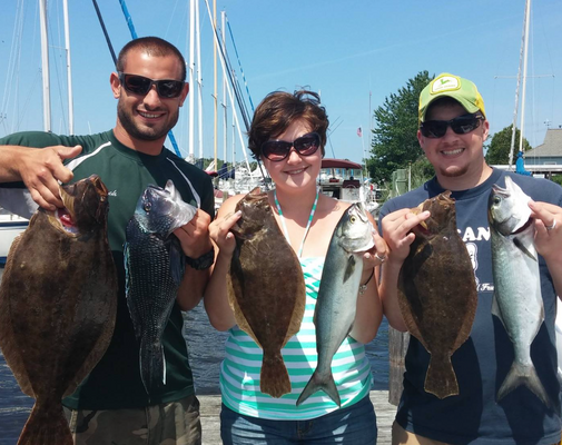 Fishing Charters NJ | Inshore Trip for 6 Guest